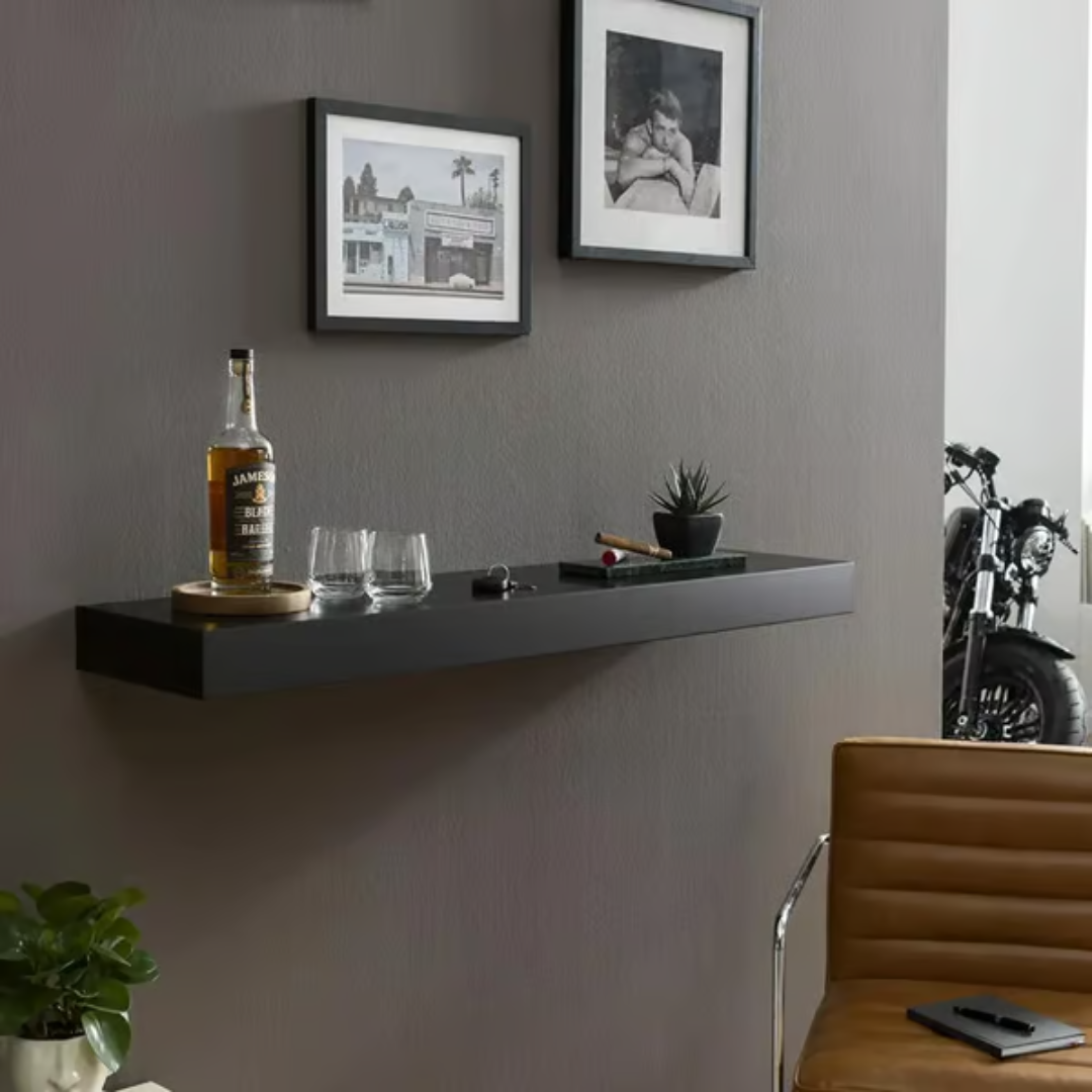 VaultShelf™ | Stilren Designerhylla med Hemligt Fack