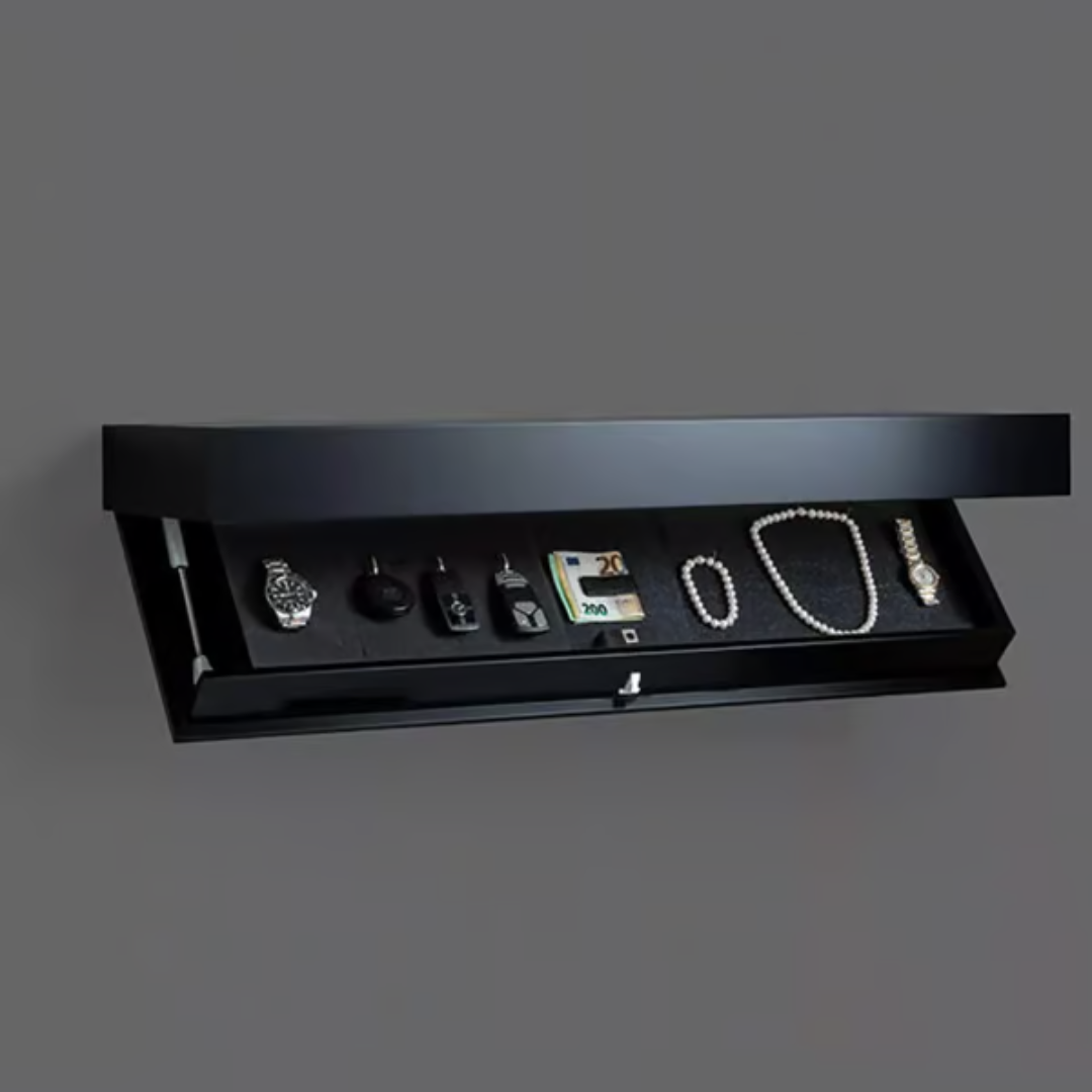 VaultShelf™ | Stilren Designerhylla med Hemligt Fack
