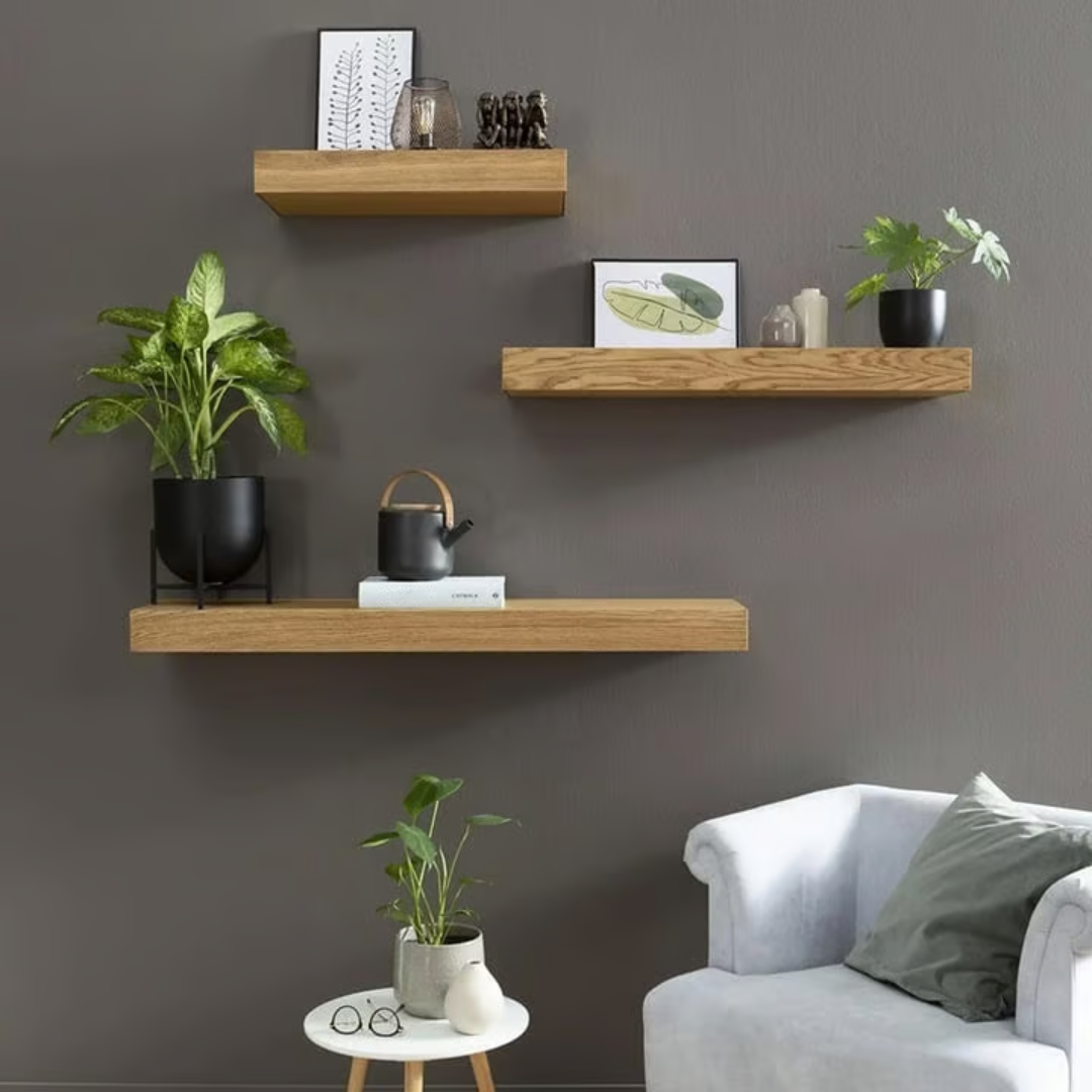 VaultShelf™ | Stilren Designerhylla med Hemligt Fack