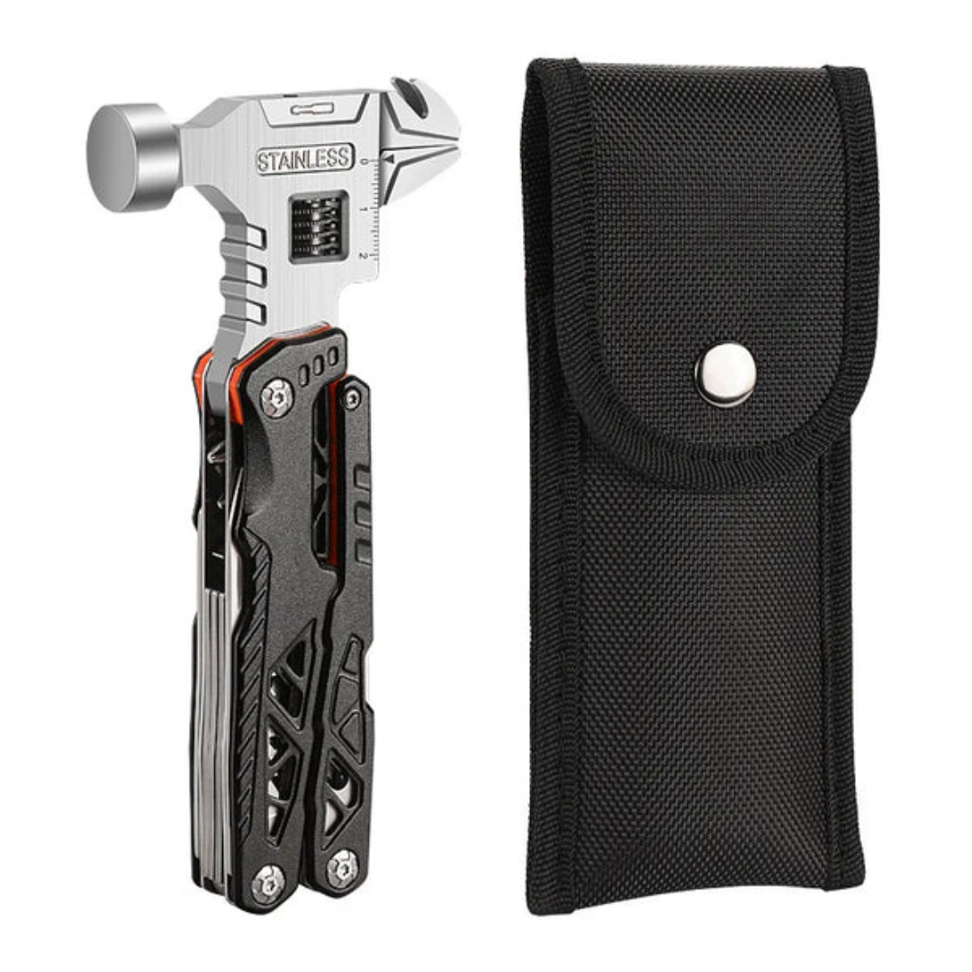 HandyPro™ – 18-i-1 Multifunktionell Hammare och Verktygssats