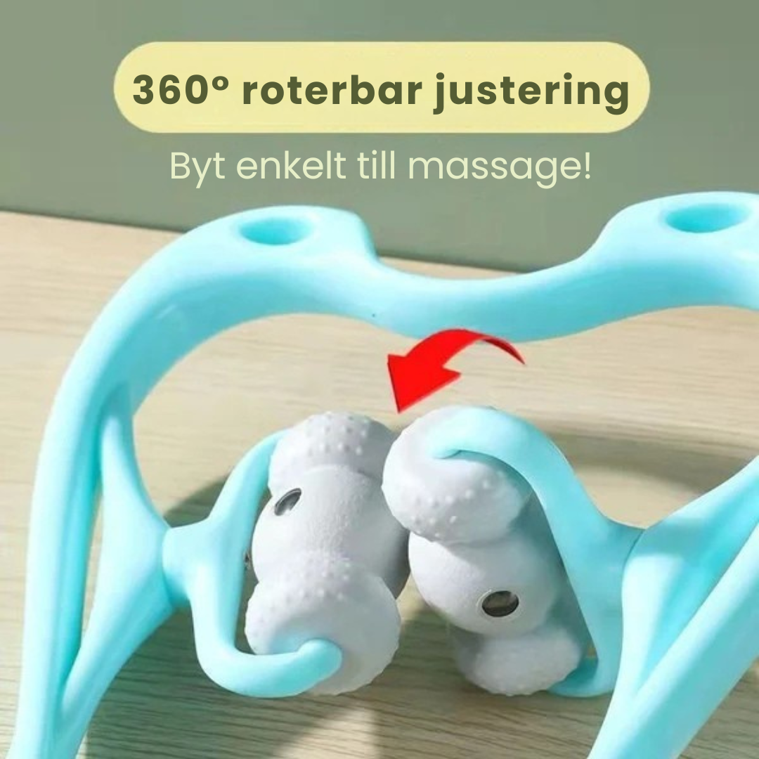 NeckRelief™ | Manuell Massageenhet för Nacke, Axlar och Triggerpunkter
