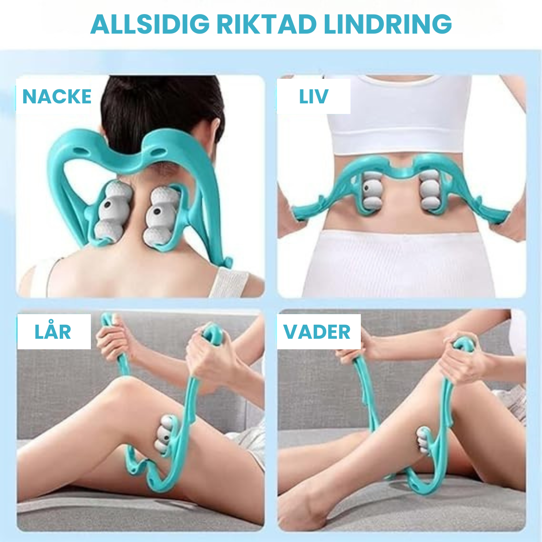 NeckRelief™ | Manuell Massageenhet för Nacke, Axlar och Triggerpunkter