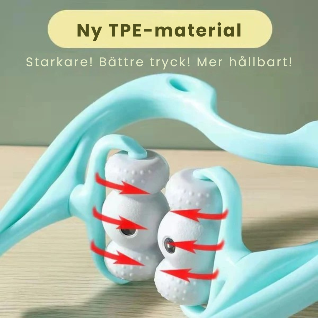NeckRelief™ | Manuell Massageenhet för Nacke, Axlar och Triggerpunkter