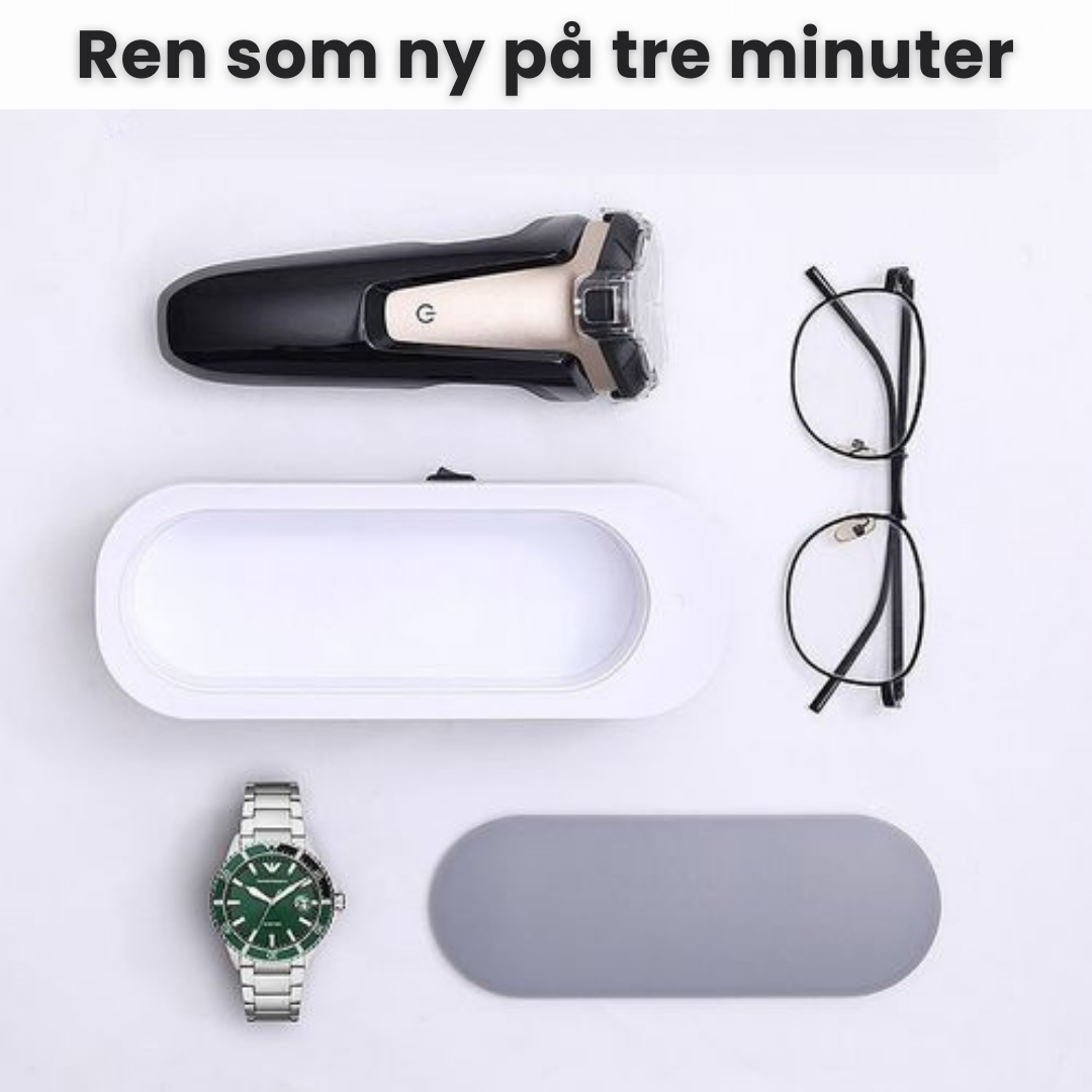 OptiClean™ | Multifunktionell ultraljudsrengöringsenhet