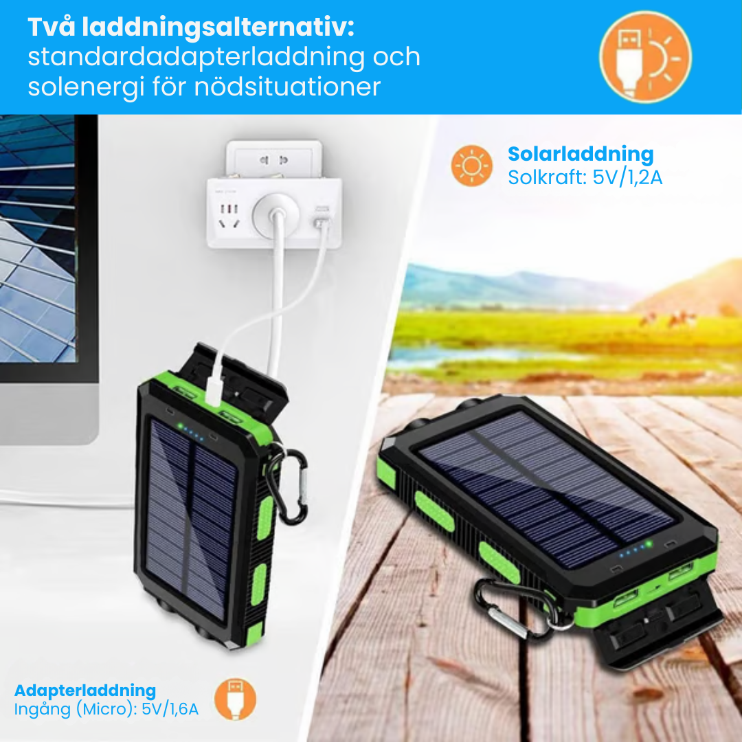 SolarCharge™ | Oavbruten kraft, konstant ljus – bevisat vara den mest kraftfulla