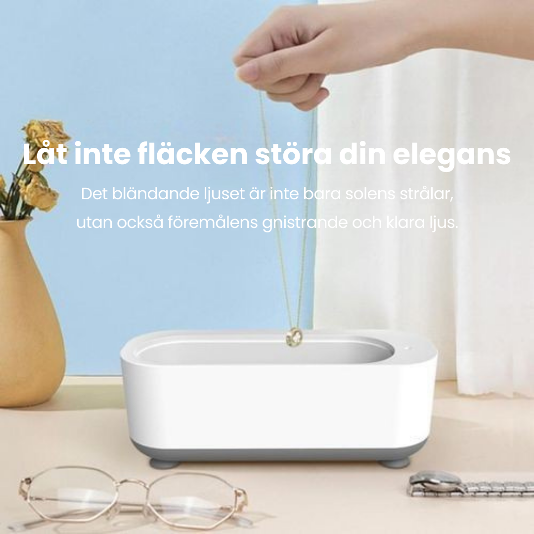 OptiClean™ | Multifunktionell ultraljudsrengöringsenhet