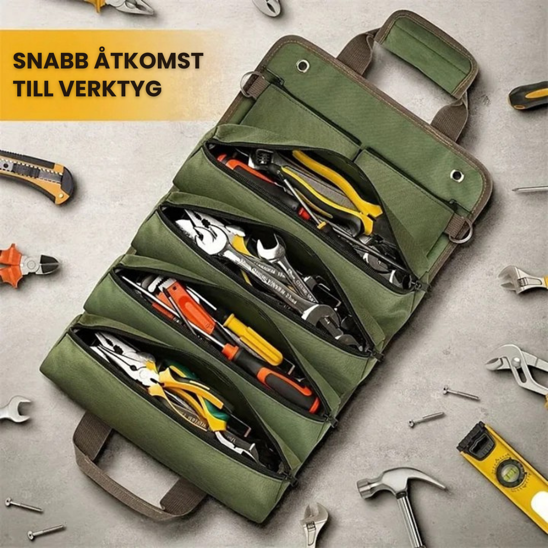 ToolWrap™ | Hållbar Verktygsrulle För Förvaring