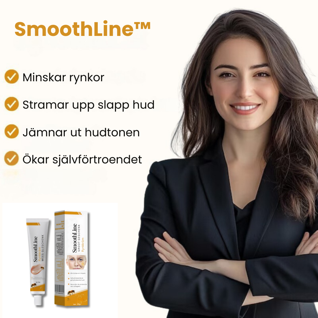 SmoothLine™ | Uppstramande kräm, säg farväl till rynkor!