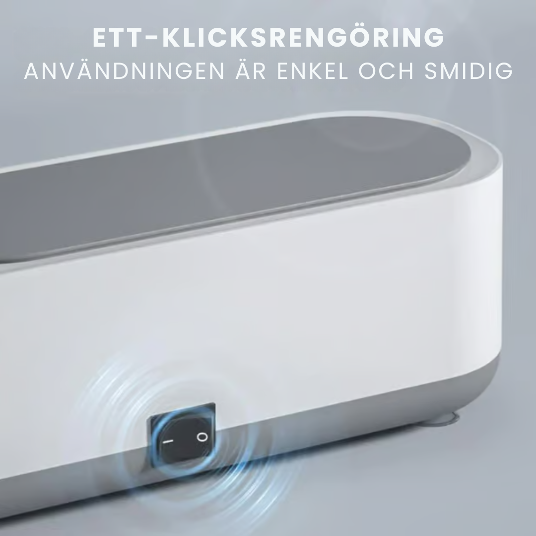 OptiClean™ | Multifunktionell ultraljudsrengöringsenhet