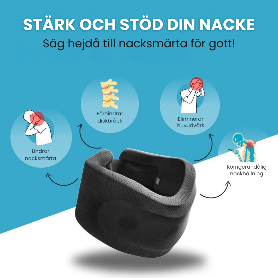 NeckNest™ - Ergonomiskt nackstöd för optimal komfort
