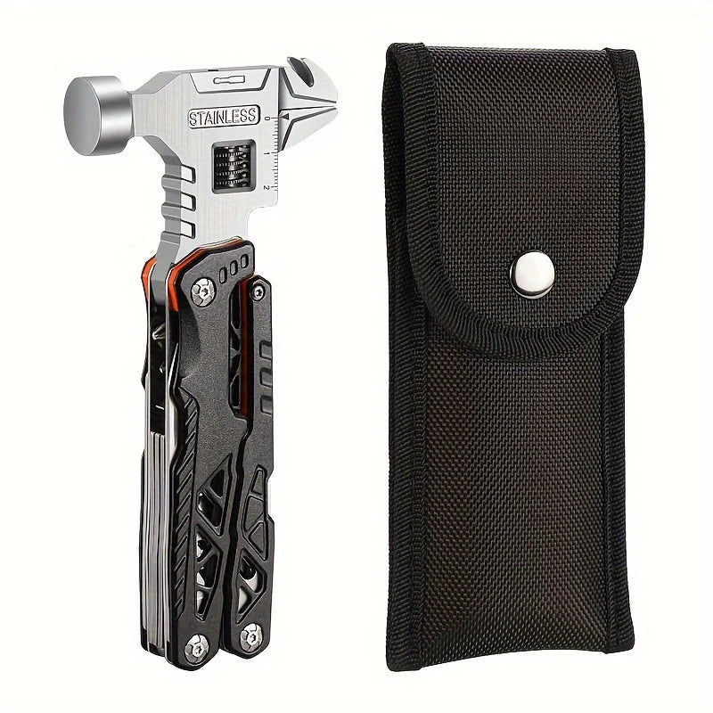HandyPro™ – 18-i-1 Multifunktionell Hammare och Verktygssats