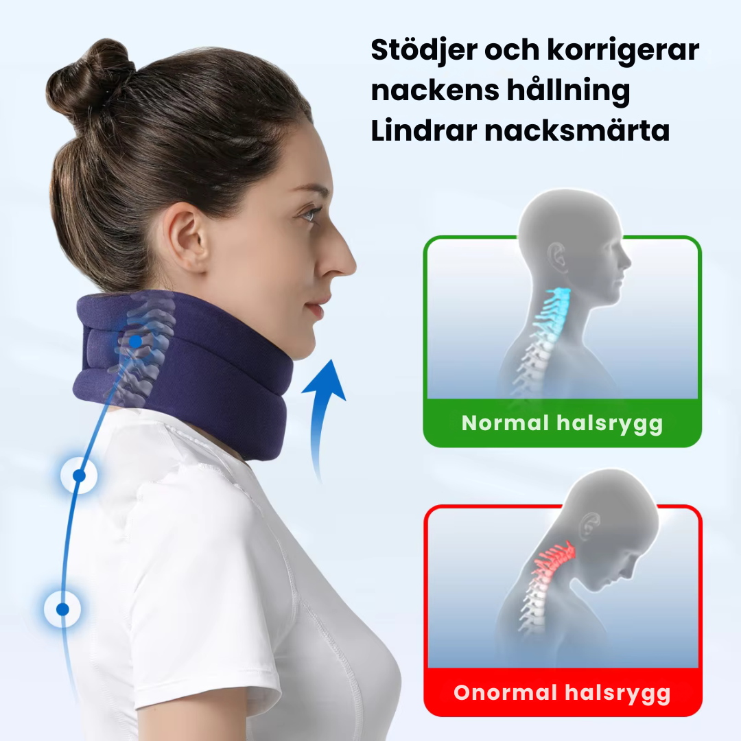NeckNest™ - Ergonomiskt nackstöd för optimal komfort