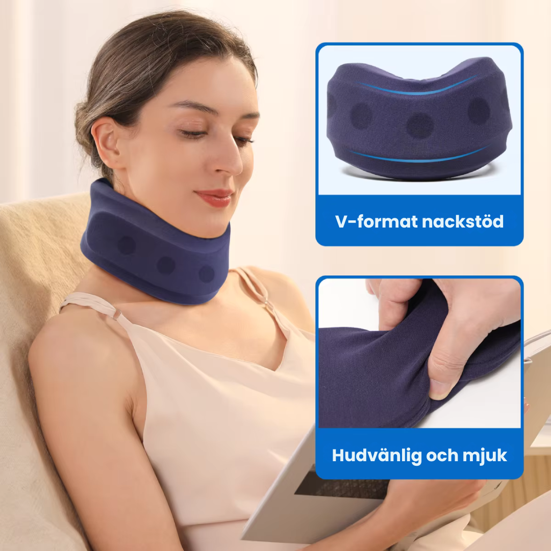 NeckNest™ - Ergonomiskt nackstöd för optimal komfort