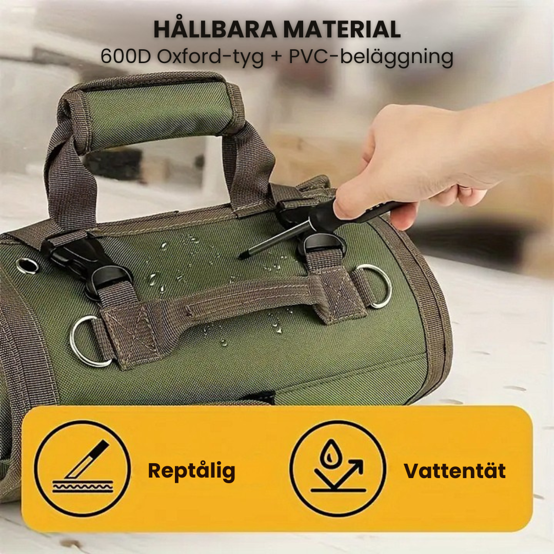 ToolWrap™ | Hållbar Verktygsrulle För Förvaring