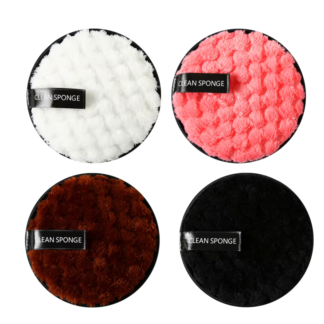 EcoBeauty™ | Mjuka Mikrofiber Sminkpads – Miljövänliga och Återanvändbara (15 stycken/förpackning)