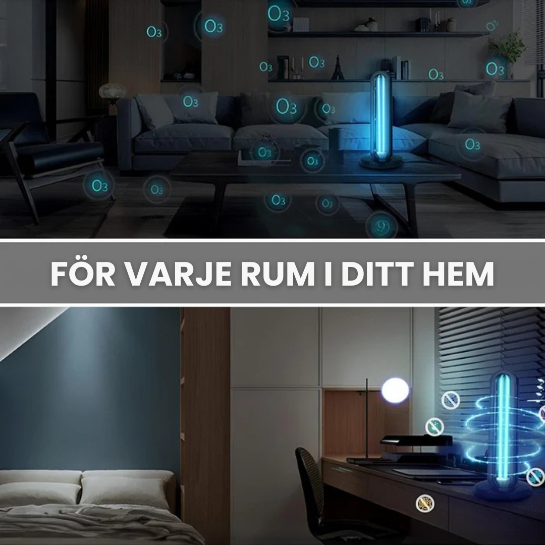 SaniTrex™ | Mycket effektiv för att eliminera kvalster, virus, mögel och bakterier