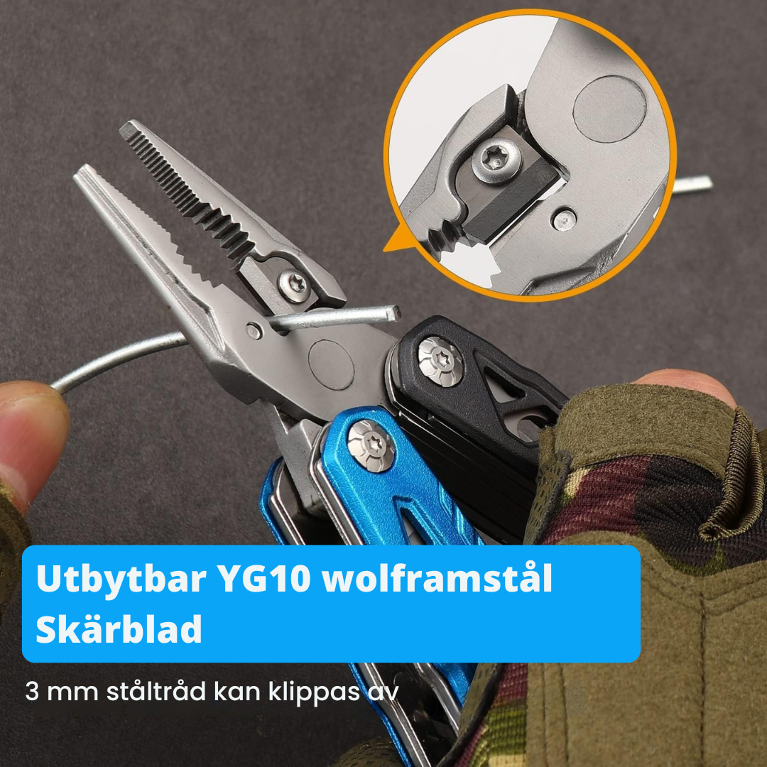 HandyPro™ – 18-i-1 Multifunktionell Hammare och Verktygssats