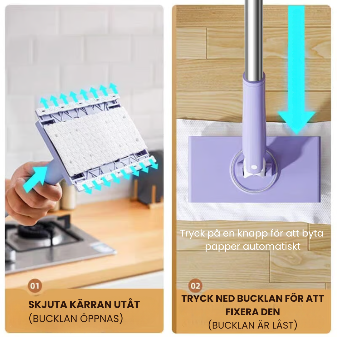 SwiftMop™ - Den Smarta Moppen