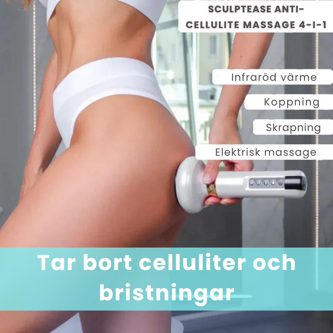 SculptEase™ | Avancerad cellulitreducering & huduppstramande massager