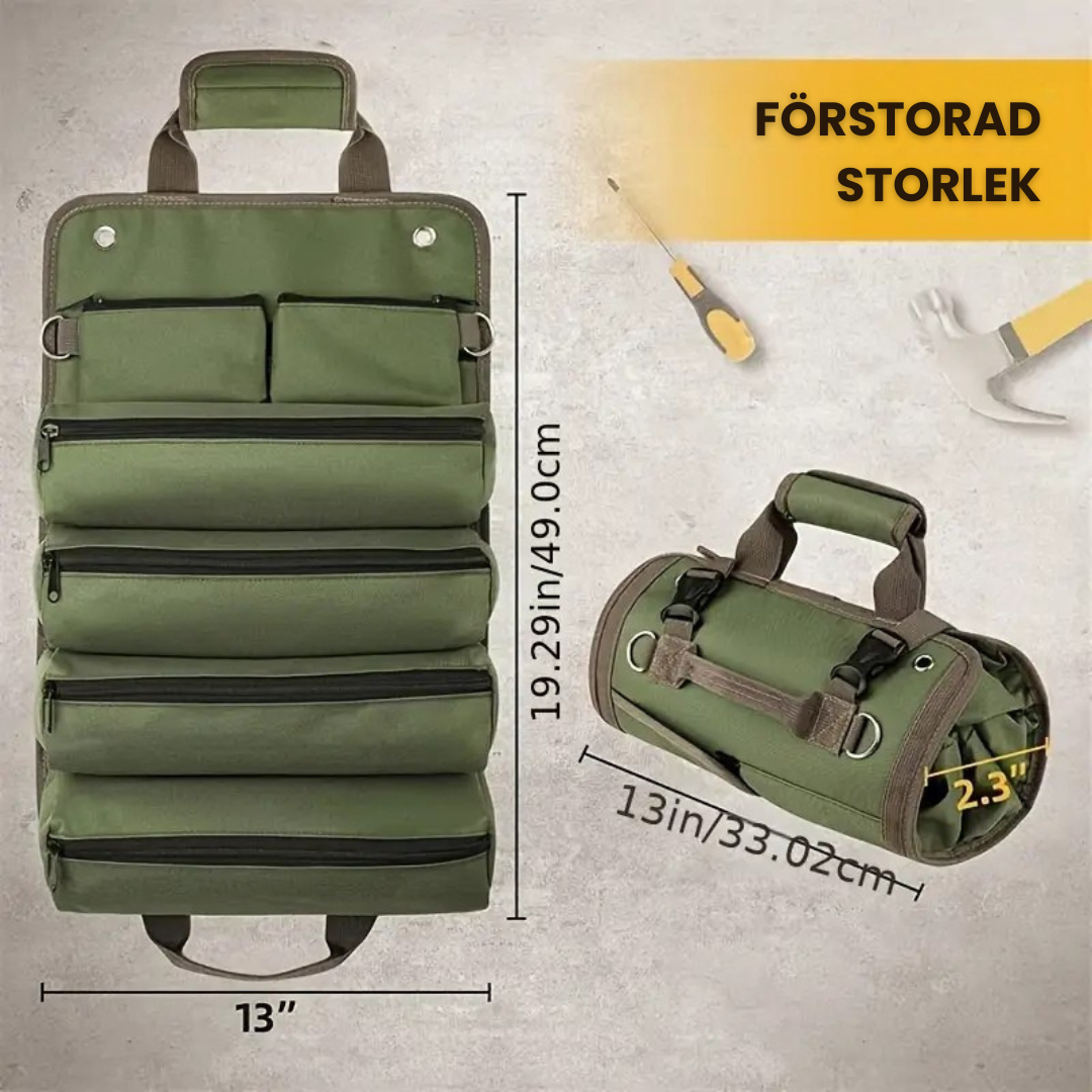 ToolWrap™ | Hållbar Verktygsrulle För Förvaring