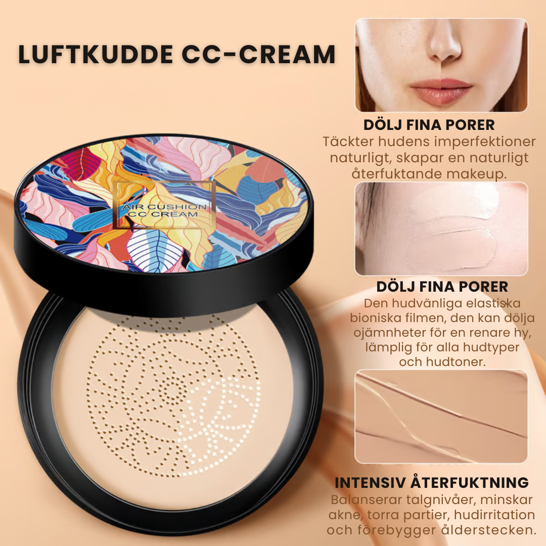 GlowCush™ | Mushroom Head CC Cushion – Hydrating & Concealing