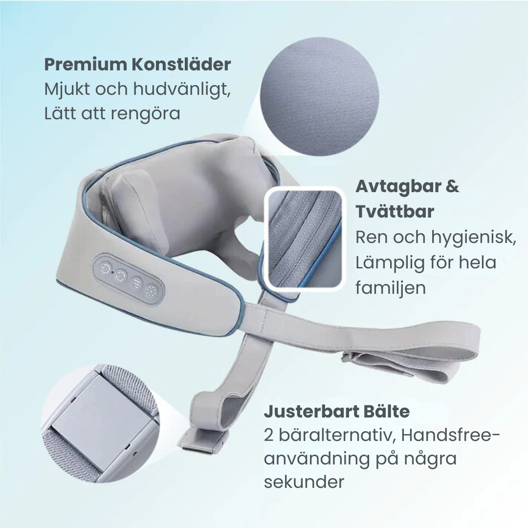 BodyEase™ MassagePro | Snabb lindring av nack- och axelsmärta