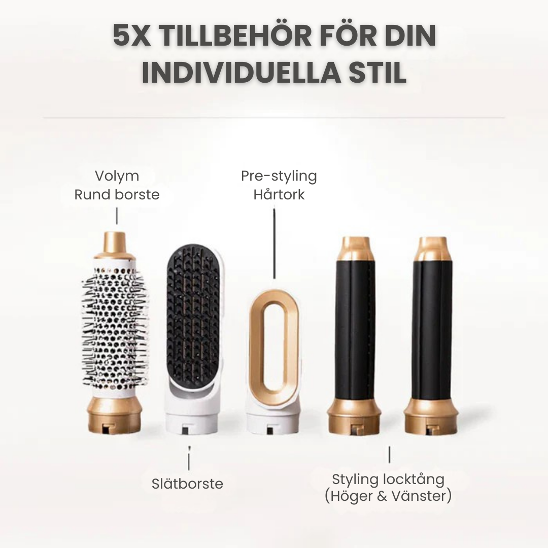 AirStylePro™ | Din kompletta 5-i-1 professionella hårstyler