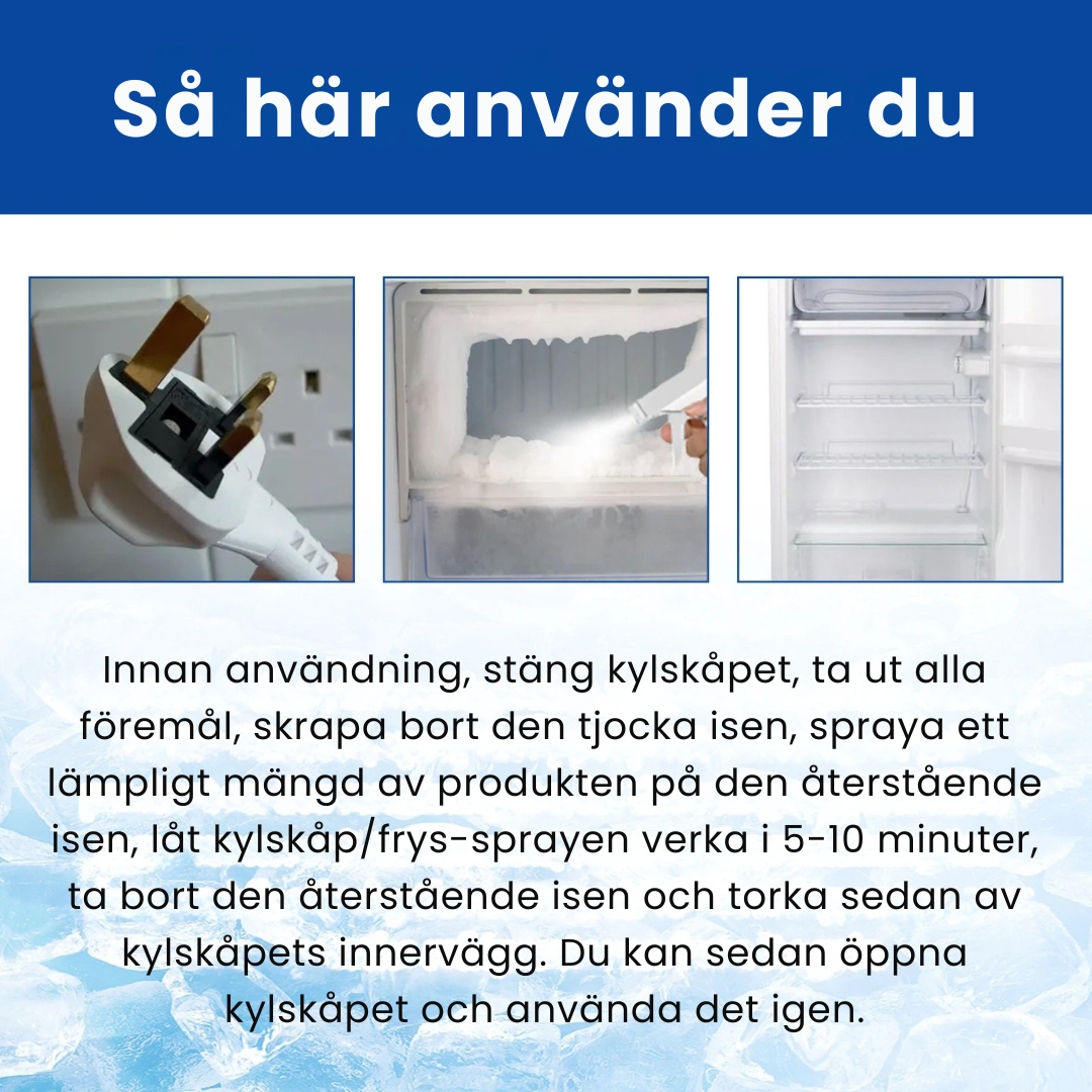DefrostPro™ - Isfri på Sekunder