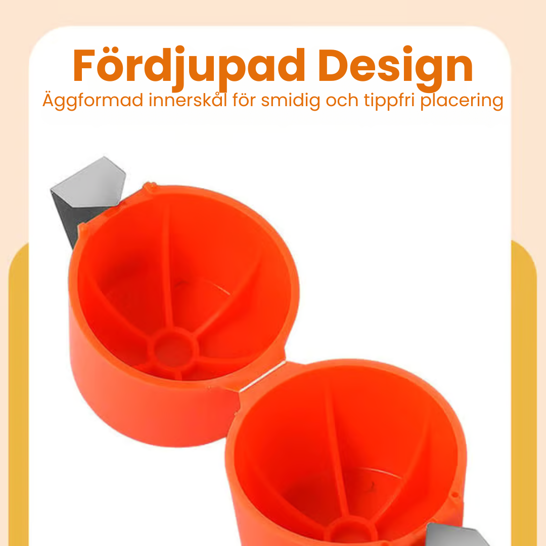 EggSplit™ - Enkel och Ren Äggöppnare utan Kladd