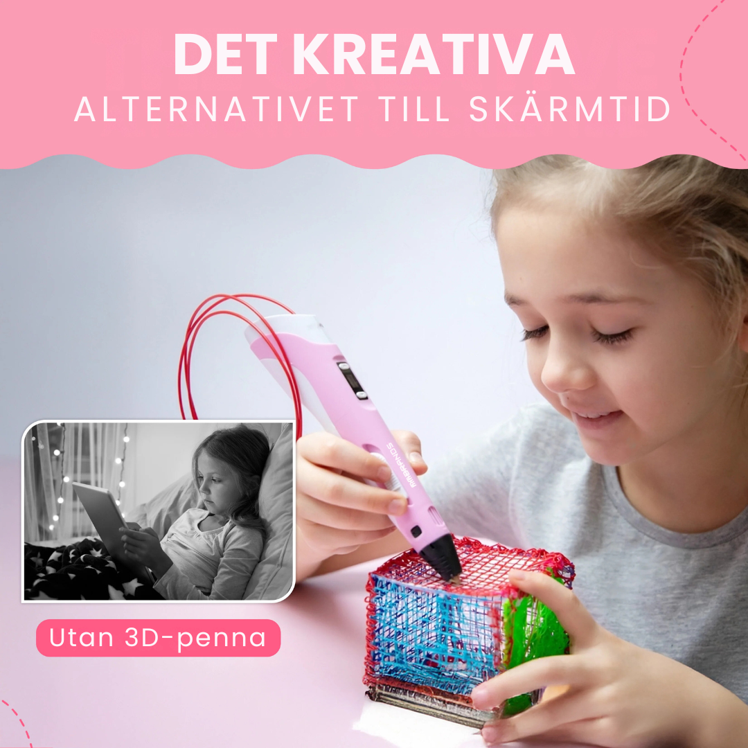 3DMaster™ - Startpaket för Kreativ 3D-Ritning