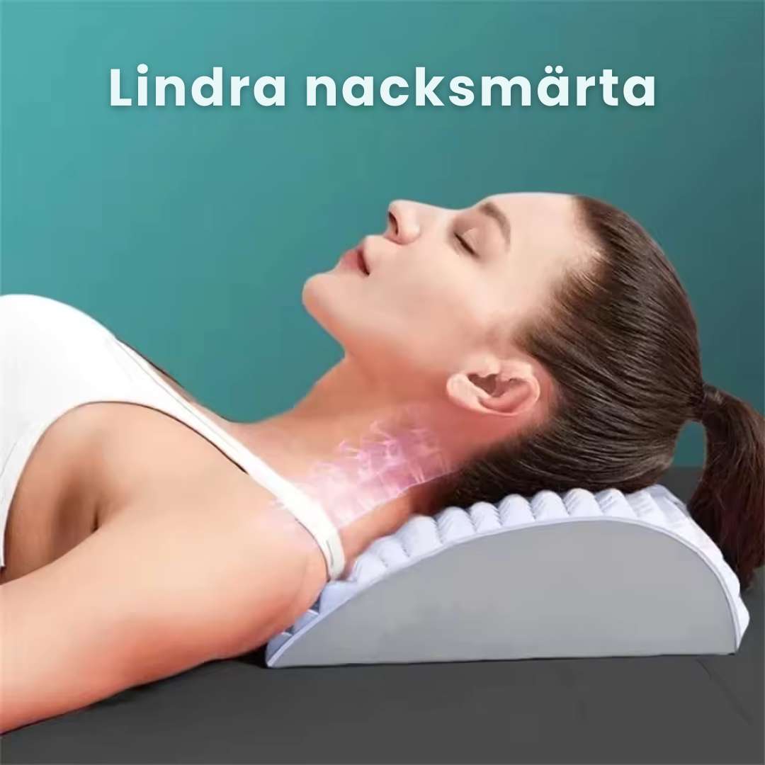 SpineRelief™ | Ergonomisk sträckare för lindring av nack- och ryggsmärta