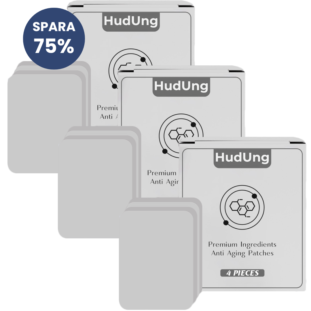 HudUng™ | Minskar 92 % av djupa rynkor och slapp hud – på bara 7 dagar!