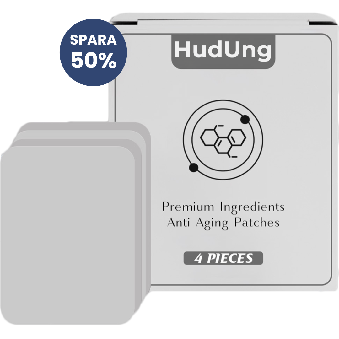 HudUng™ | Minskar 92 % av djupa rynkor och slapp hud – på bara 7 dagar!