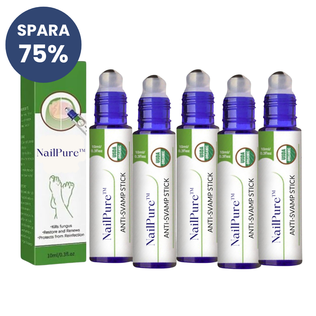 NailPure™ Anti-svamp Stift | Säg adjö till nagelsvamp på bara 5 dagar!