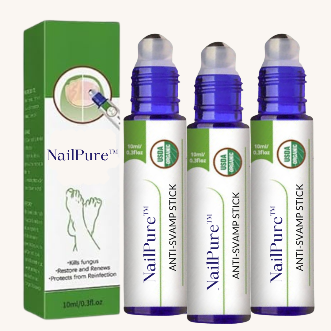 NailPure™ Anti-svamp Stift | Säg adjö till nagelsvamp på bara 5 dagar!