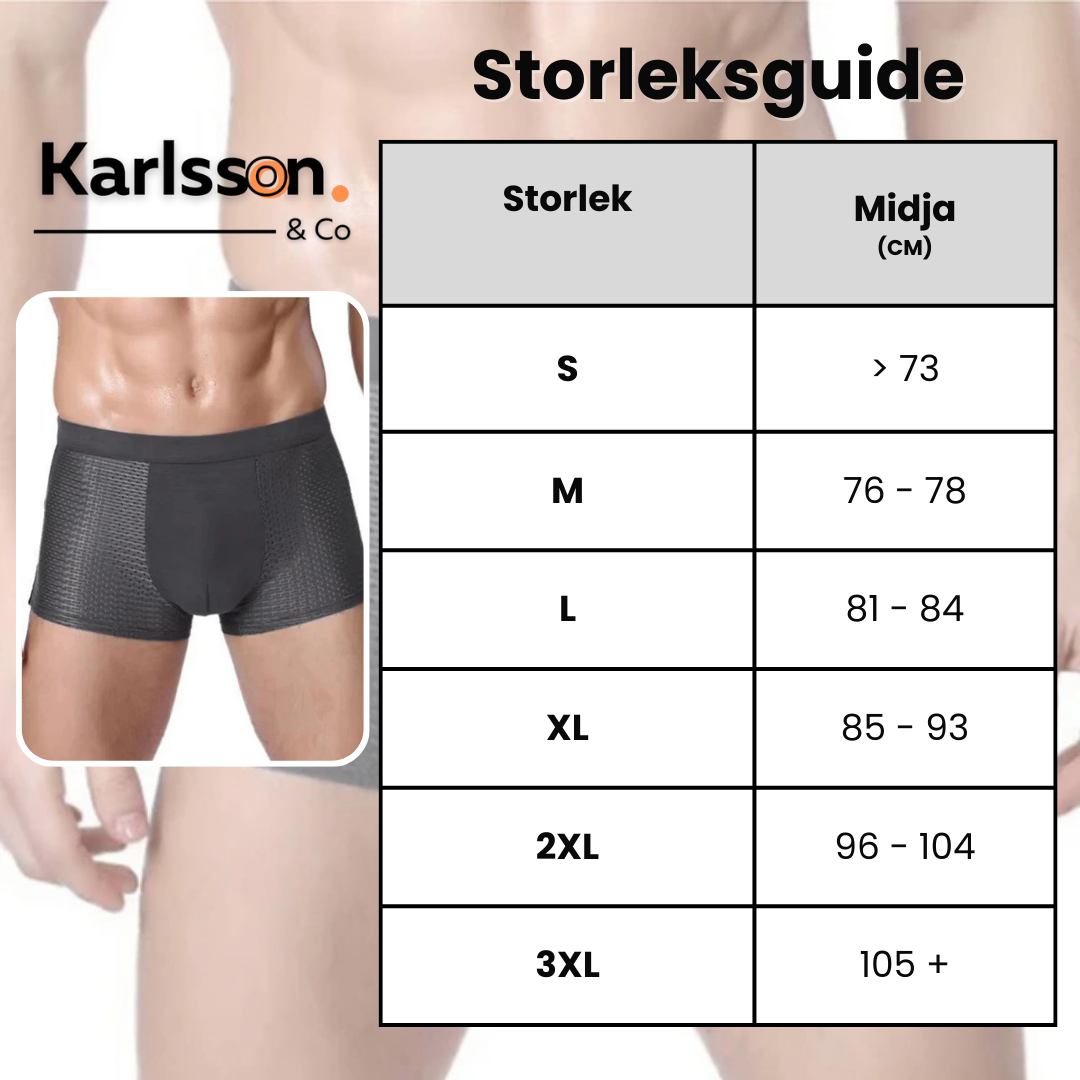 EcoBoxer™ | Ultramjuka bambukalsonger för vardagskomfort