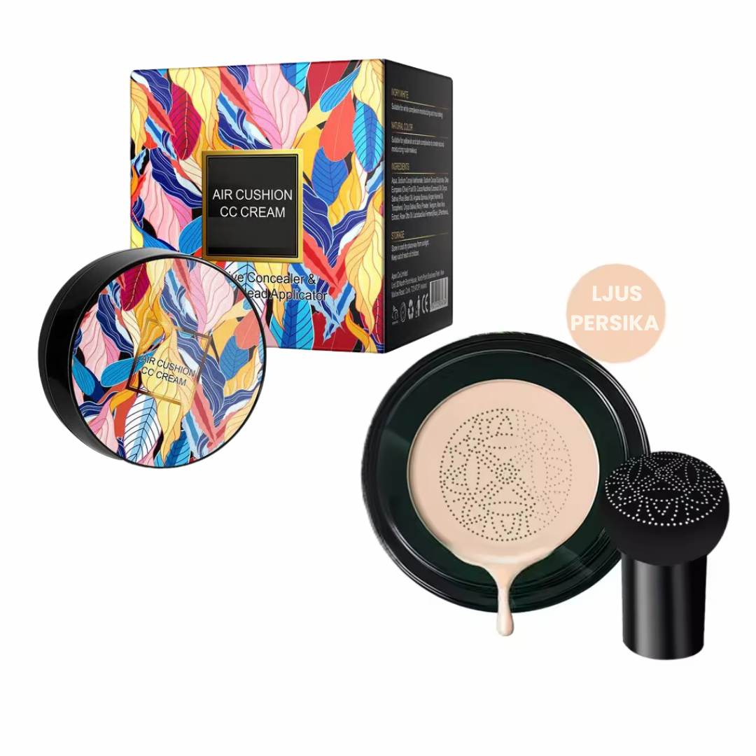 GlowCush™ | Mushroom Head CC Cushion – Hydrating & Concealing
