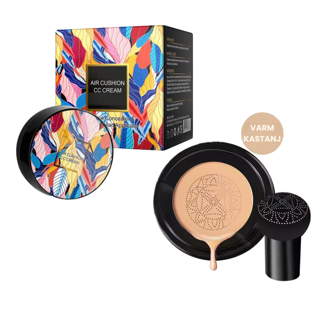 GlowCush™ | Mushroom Head CC Cushion – Hydrating & Concealing