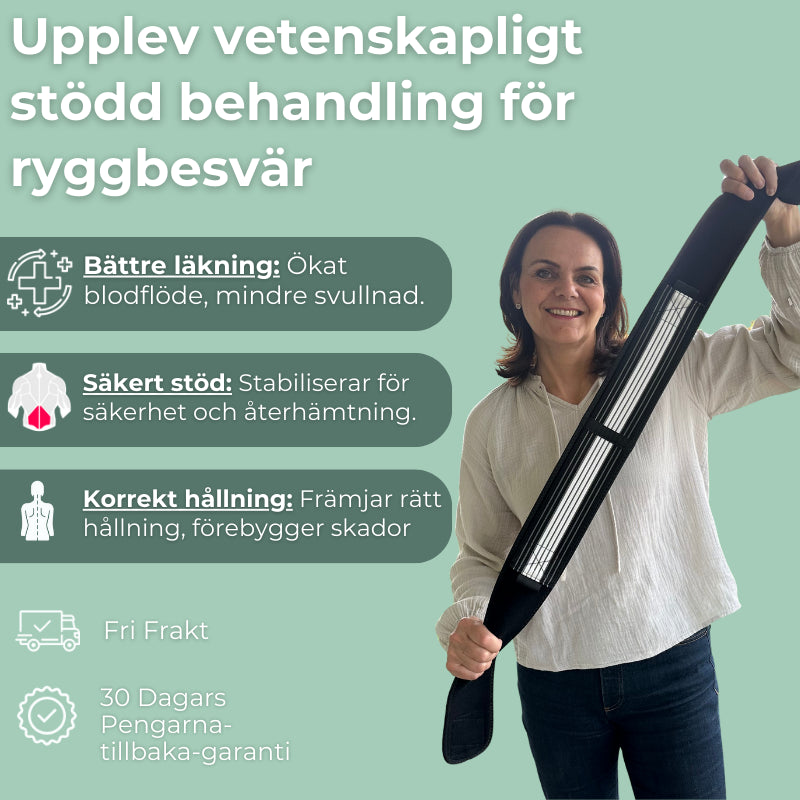 KomfyRygg™ | Avancerat ryggstöd