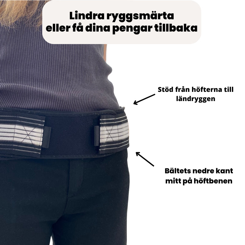 KomfyRygg™ | Avancerat ryggstöd