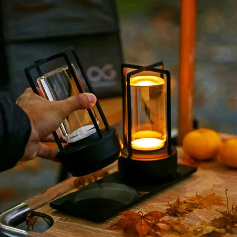 Lantern™ | Trådlös Bordslampa för Elegant Atmosfär
