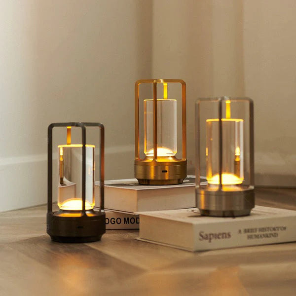 Lantern™ | Trådlös Bordslampa för Elegant Atmosfär