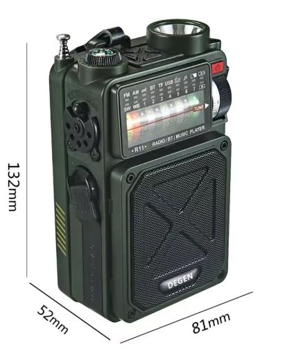 SafeSignal™ | Solcellsdriven Vevradio för Nödsituationer