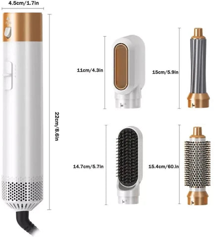 AirStylePro™ | Din kompletta 5-i-1 professionella hårstyler