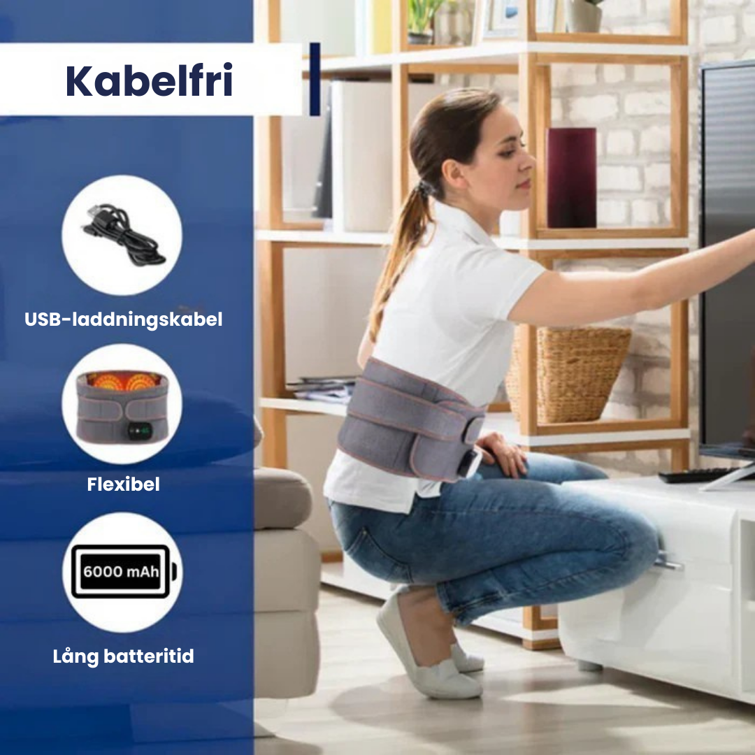 VitaBelt™ | Rödljusterapibälte med massagefunktion