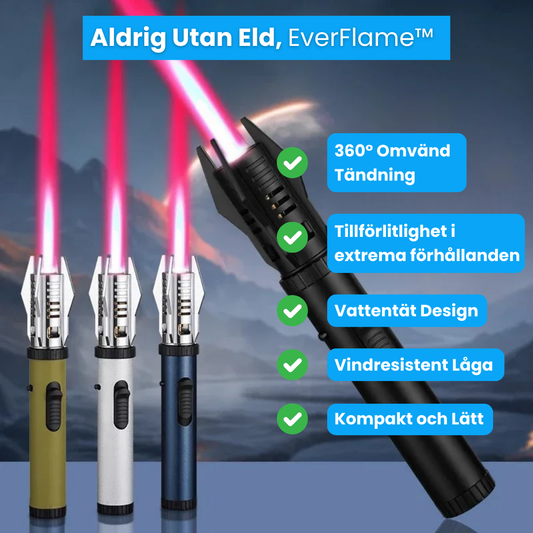 EverFlame™ | Vind - och Vattentät Tändare för Camping och Äventyr