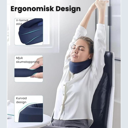 NeckNest™ - Ergonomiskt nackstöd för optimal komfort