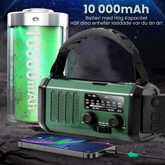 LifeLine™ | 10.000mAh Nödradio