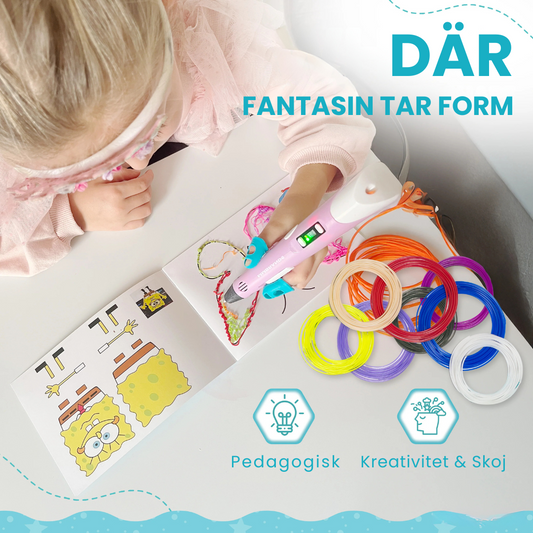 3DMaster™ - Startpaket för Kreativ 3D-Ritning