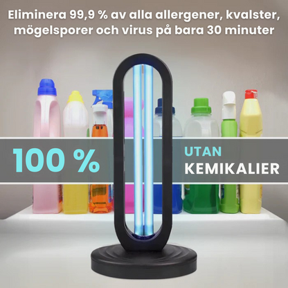 SaniTrex™ | Mycket effektiv för att eliminera kvalster, virus, mögel och bakterier